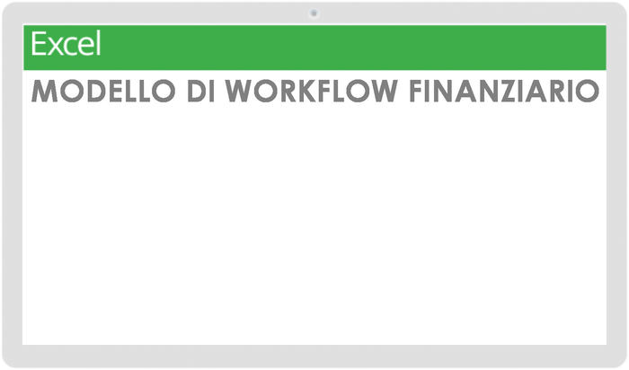  Modello di flusso di lavoro finanziario